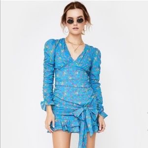 New with tags For Love and Lemons Bahama Floral Mini Dress